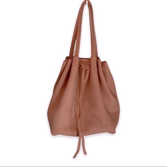 Handbags - Hobo style shoulder bag,snap and tie closure spacious 1 small scratch on front